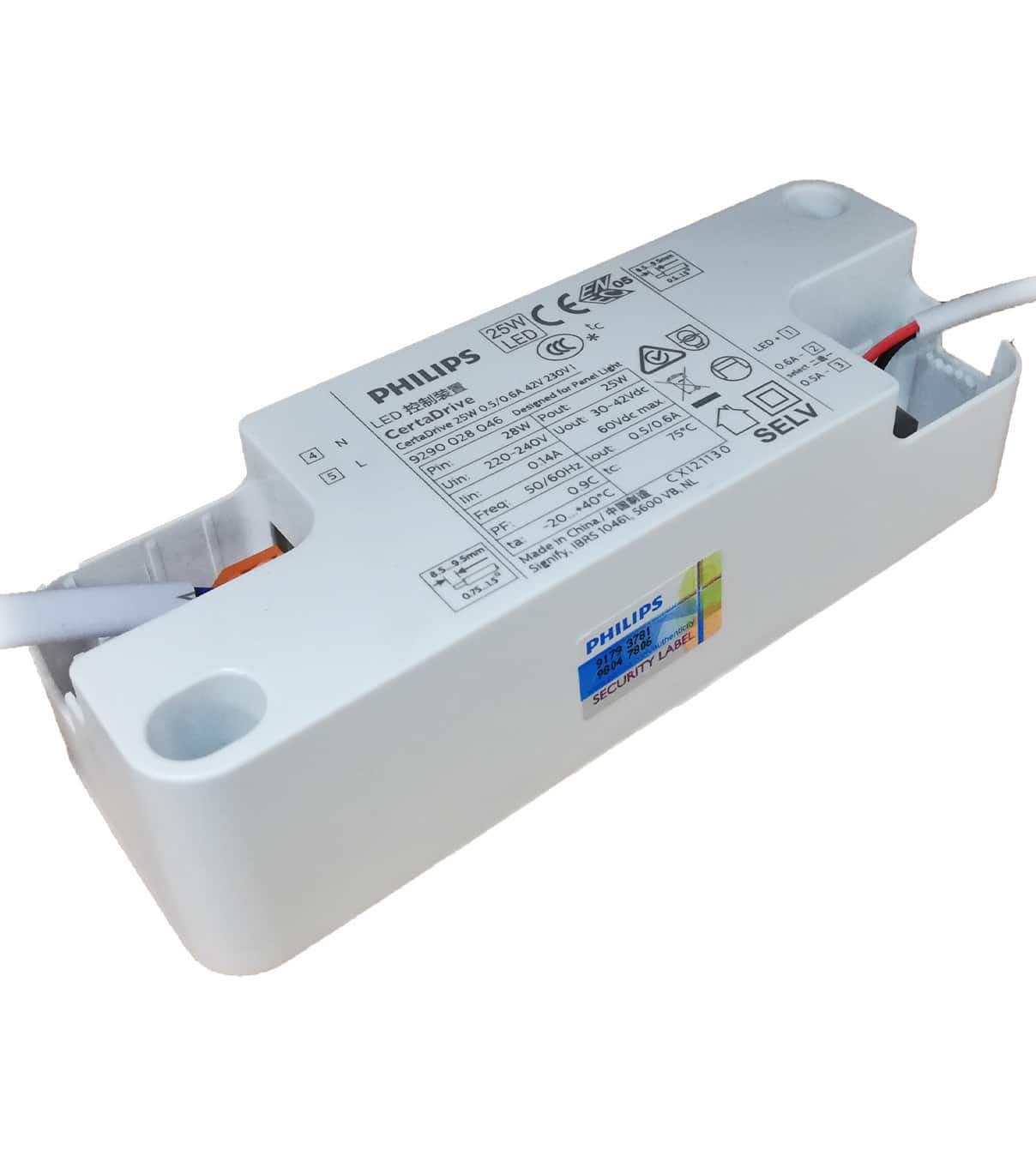 PANEL  LED UGR<22 29-36W (595mm X 595mm X 20mm)