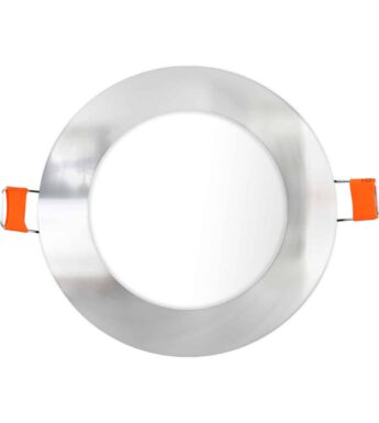 PANELES LED REDONDOS PARA EMPOTRAR CROMO