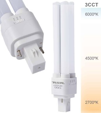 PLC G24 LAMPARA LED 3CCT SWITCH