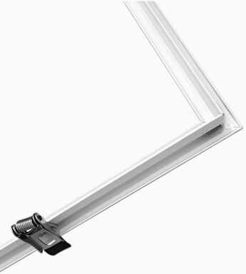 PERFIL DE EMPOTRAR. ALUMINIO. (PANELES LED GRANDES)